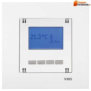 Viko Karre/Meridian Beyaz Digital Termostat Mekanizma ( Çerçeve Hariç ) 90967132